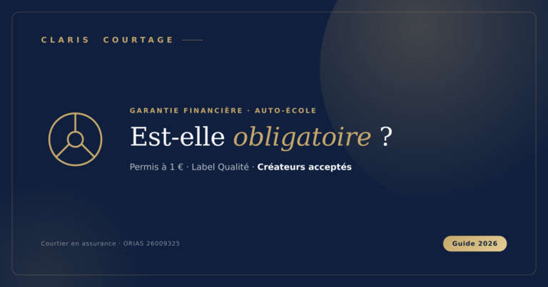 Garantie financière auto-école : est-elle obligatoire ?
