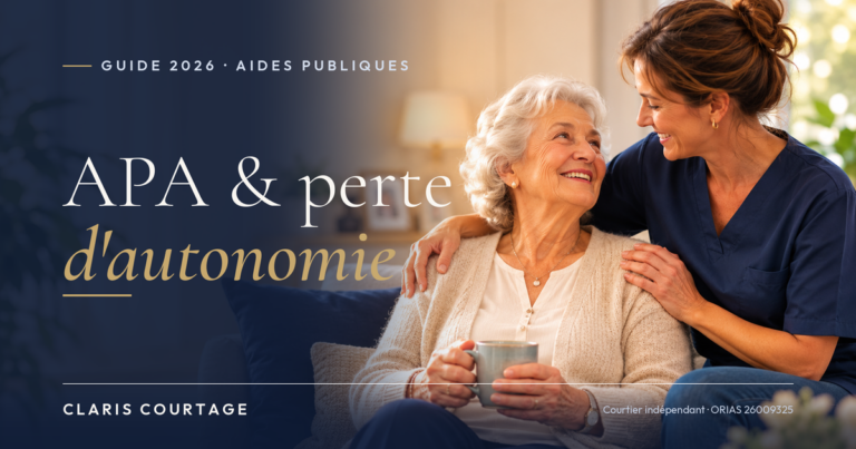 PA perte d'autonomie 2026 — Claris Courtage