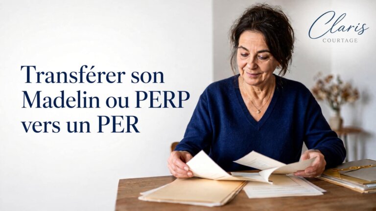 Transfert Madelin PER — regrouper ses anciens contrats retraite, Claris Courtage